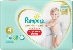 Pampers Premium Care Pants, Rozmiar 4, 38 Pieluchomajtek