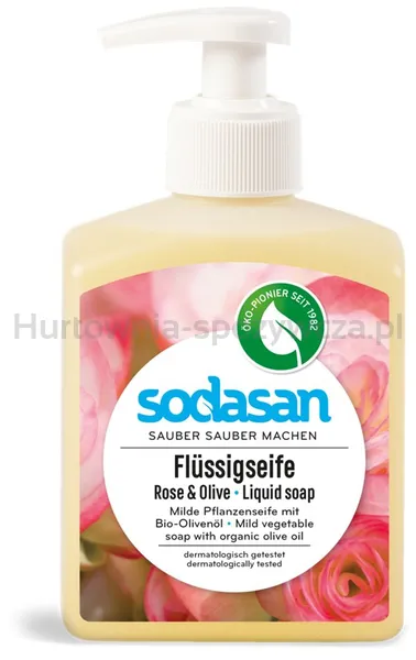 Mydło w płynie różano - oliwkowe BIO 1000 ml