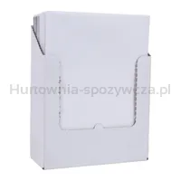 Teczka wiązana OFFICE PRODUCTS Premium, karton, A4, 350gsm, 3-skrz., biała - 2