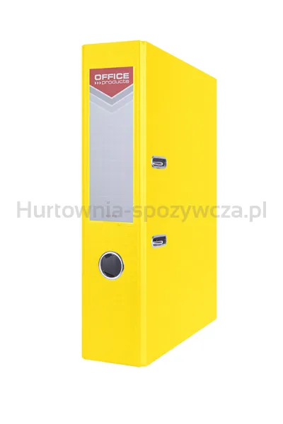 Segregator OFFICE PRODUCTS Officer, PP, A4/75mm, żółty