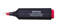 Office Products Zakreślacz fluorescencyjny, 1-5mm (linia), czerwony  - 2