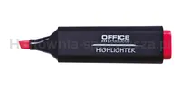 Zakreślacz fluorescencyjny OFFICE PRODUCTS, 1-5mm (linia), czerwony - 2