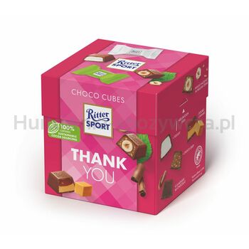 Ritter Sport Czekoladki Schokowurfel Thank You 176G