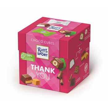 Ritter Sport Czekoladki Schokowurfel Thank You 176G