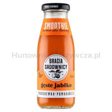 Bracia Sadownicy Gęste Jabłko - Marchewka Pomarańcza 215 Ml