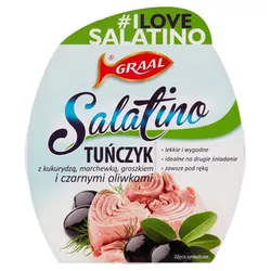 Sałatka Salatino Tuńczyk Z Oliwkami 160 G Graal