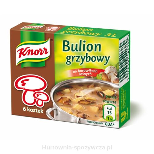 Knorr Bulion Bulion Grzybowy Na Borowikach Leśnych 3 L 60G