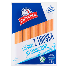 Indykpol Parówki Z Indyka Klasyczne 215 G 