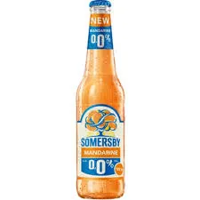 Somersby Mandarine 0,0%, butelka bezzwrotna 400 ml