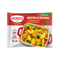 Hortex Warzywa do zapiekania z ziemniakami w plastrach 450g