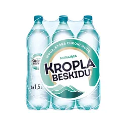 Kropla Beskidu musująca 1.5 l pet -(w tym +0,50 zł/szt. zwrotnej kaucji)