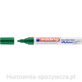 Marker Olejowy Połyskujący E-750 Edding, 2-4 Mm, Zielony