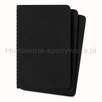 Zestaw 3 Zeszytów MOLESKINE Cahier Journals P (9x14cm) w kropki, 64 strony, czarny - 2