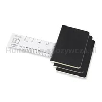 Zestaw 3 Zeszytów MOLESKINE Cahier Journals P (9x14cm) w kropki, 64 strony, czarny - 7