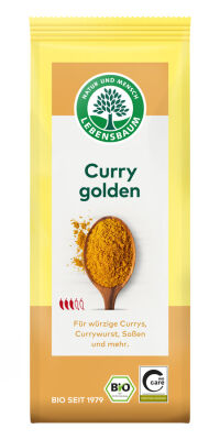 Curry Złote Bio 50 G - Lebensbaum [BIO]