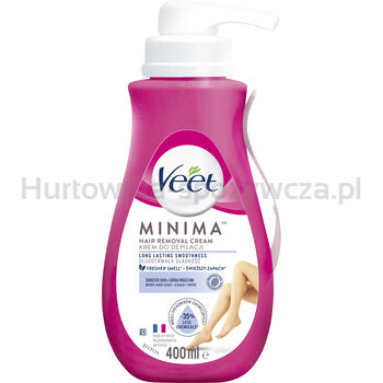 Veet Krem Dla Skóry Wrażliwej Z Pompką 400Ml