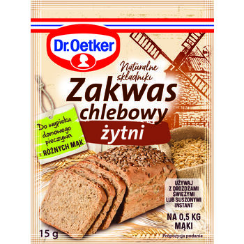 Dr.Oetker Zakwas chlebowy żytni 15g