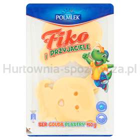 Polmlek Fiko I Przyjaciele Ser Gouda Plastry 150 G