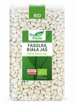 Bio Planet Fasolka Biała Jaś Bio 1 Kg [BIO]