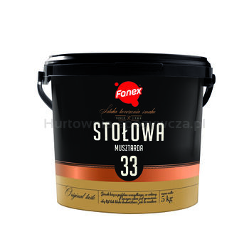 Fanex musztarda stołowa 5 kg