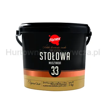 Fanex Musztarda Stołowa 5 Kg
