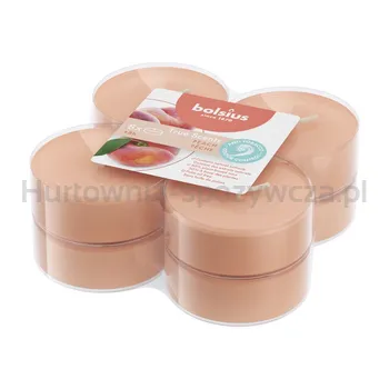 Świece zapachowe maxi light 8 szt True Scents BRZOSKWINIA