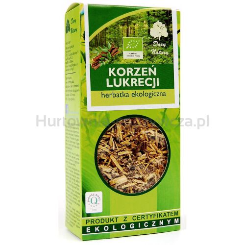 Herbatka Korzeń Lukrecji Bio 50 G - Dary Natury [BIO]