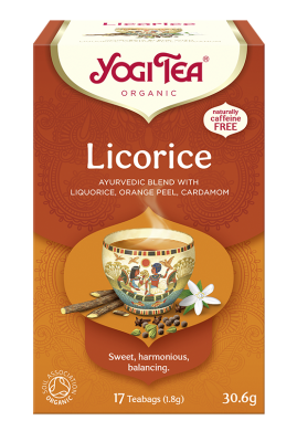 Herbatka Z Lukrecją (Licorice) Bio (17 X 1,8 G) 30,6 G - Yogi Tea [BIO]