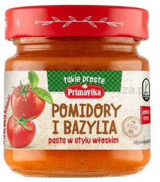 Pomidory I Bazylia Pasta W Stylu Włoskim 160G