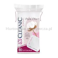 Cleanic Płatki Kosmetyczne 50Szt Kwadrat