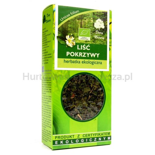 Herbatka Liść Pokrzywy Bio 25 G - Dary Natury [BIO]