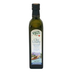 Goccia D'Oro Olej Lniany 500 Ml<br>(Data przydatności 31.06.2025)