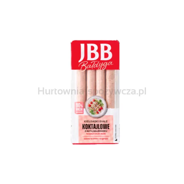 Kiełbaski białe koktajlowe 190 g JBB