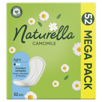 Naturella Wkładki Higieniczne Light Camomile 52 Szt.