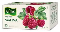 Herbata VITAX INSPIRATIONS, malinowa, 20 torebek