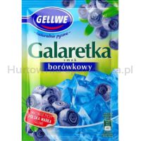 Gellwe Galaretka Smak Borówkowy 72G