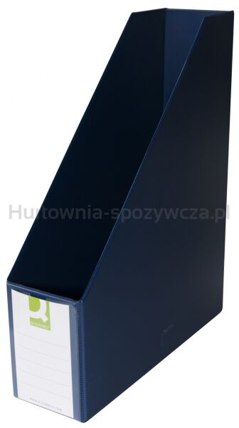 Pojemnik na dokumenty Q-CONNECT, PVC, A4/76, jasnoniebieski - 4
