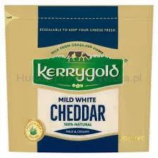 Kerrygold Ser cheddar white w kawałku 200G