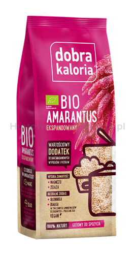 Amarantus Ekspandowany Bio 120 G - Dobra Kaloria [BIO]