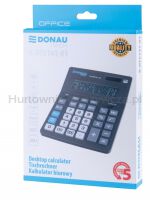 Donau Kalkulator biurowy TECH OFFICE, 14-cyfr. wyświetlacz, wym. 201x155x35mm, czarny  - 6