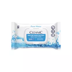 Cleanic Papier nawilżany 99,9% Water 40 szt.