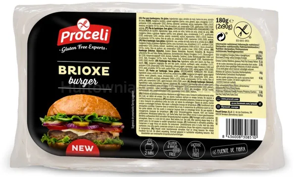 Bułki na burgery bezglutenowe 180 g