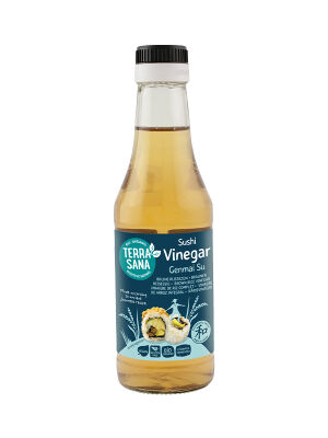 Ocet Ryżowy Do Sushi Niesłodzony Filtrowany Bio 250 Ml (Genmai Su Vinegar)- Terrasana [BIO]