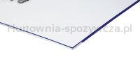 Q-Connect Segregator Hero z szyną, PP, A4/55mm, czerwony  - 3