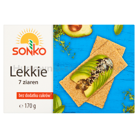 Sonko Lekkie 7 Ziaren. Pieczywo Chrupkie 170 G