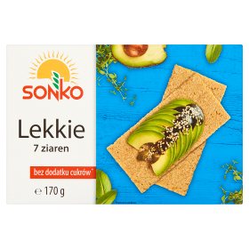 Sonko Lekkie 7 Ziaren. Pieczywo Chrupkie 170 G