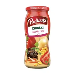 Pudliszki Sos chiński do ryżu 500g(data przydatności 13.02.2026)