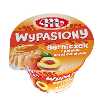 Mlekovita Wypasiony Serniczek z polewą brzoskwiniową 150g