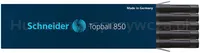 Schneider Wkład Do Pióra Kulkowego Topball 850, 0,5 Mm, Czarny  - 2