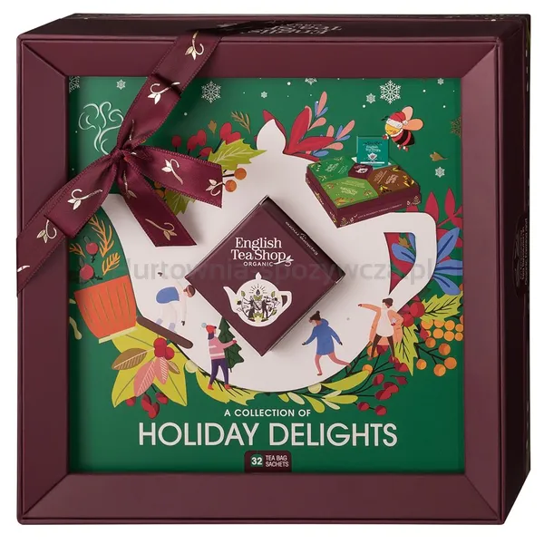 Zestaw Herbat Holiday Delight W 4 Różnych Smakach Bio 70G Bn